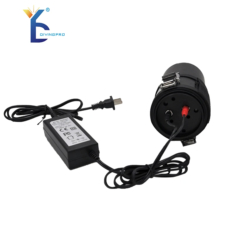 High lumen well-designed waterproof scuba canister dive light flashlight