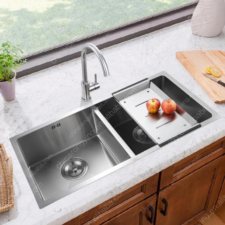 hand-made sink /stainless steel kitchen sink