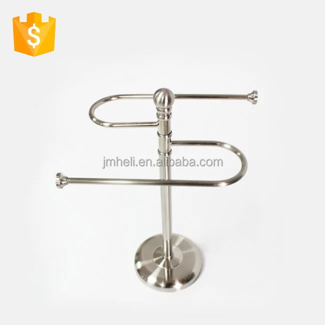 
Practical bathroom towel hanger standing towel shelves rack 