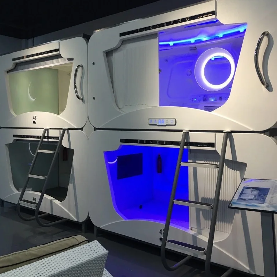 2015 fashionable sleep box hotel/sleep box capsule bed with factory price