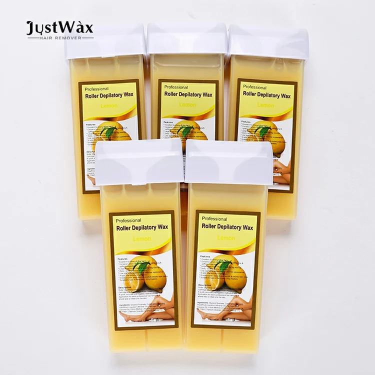 100g Wax Roll Depilatory Cartridge Soft Wax Refill for Hair Removal Wax Strip No Pain