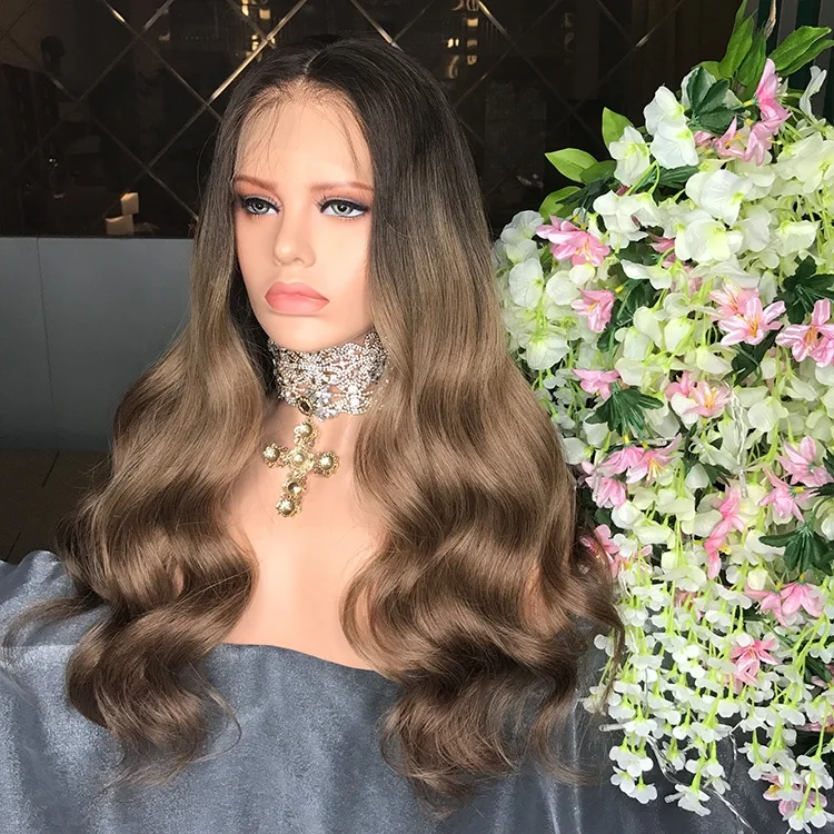 
Silk Base Lace Wigs Weave Hair Cuticle Aligned Wig India Hair 4X4 Silk Top Lace Front Wig In Stock 