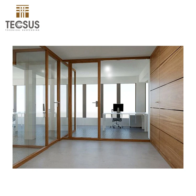 Aluminum Glass Office Partition Wall
