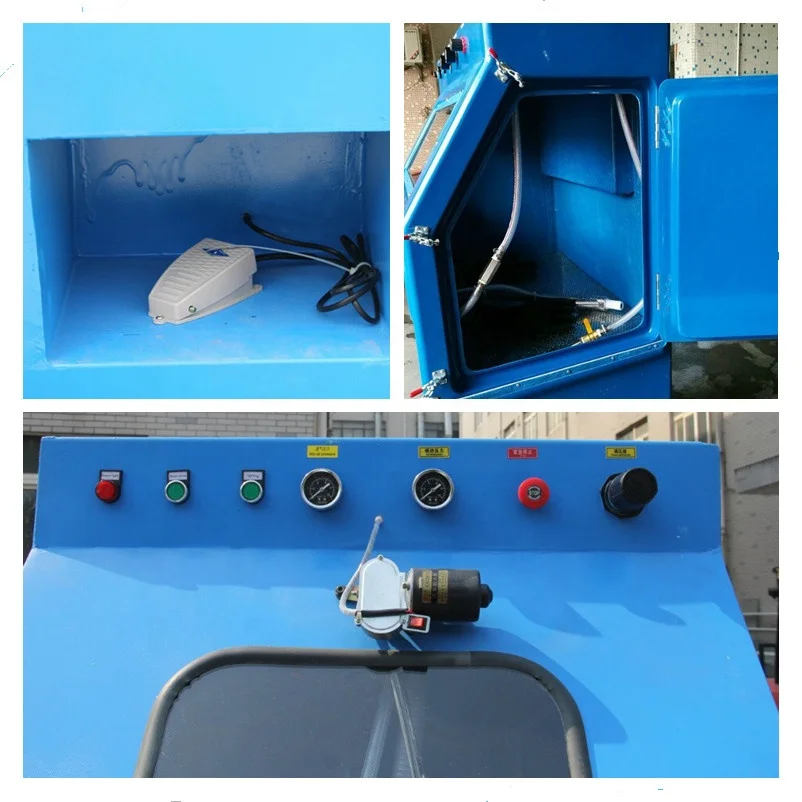 Water sand blasting machine