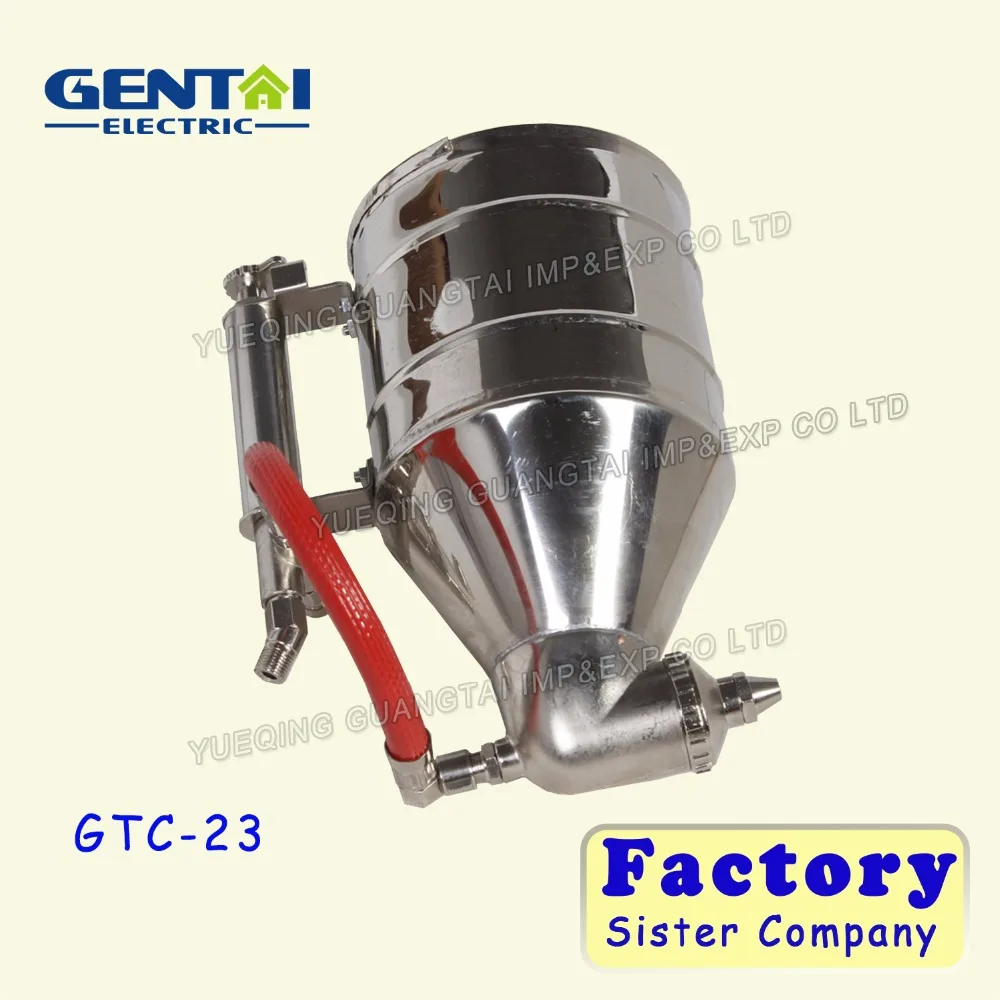  High Efficient Pneumatic Aluminum Pressure Hopper Air Paint Spray