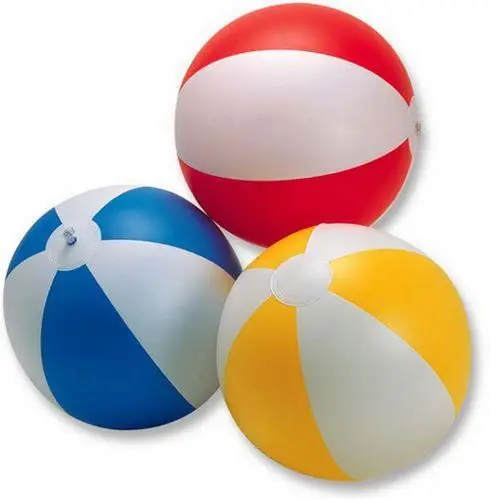 pvc inflatable beach ball custom toy