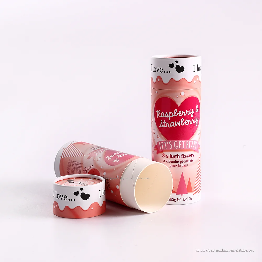 Лидер продаж Amazon, Экологически чистая многоразовая упаковочная бумажная трубка