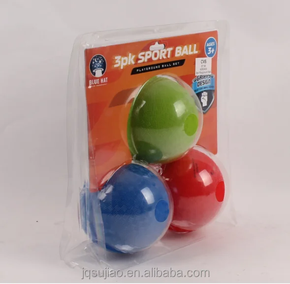High quality Inflatable PVC Playground Ball Set 3pk Sport ball for kids toys