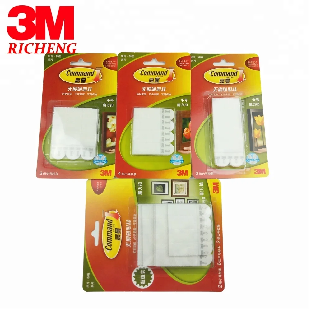 3M command strips command damage free hanging, size small, medium, large