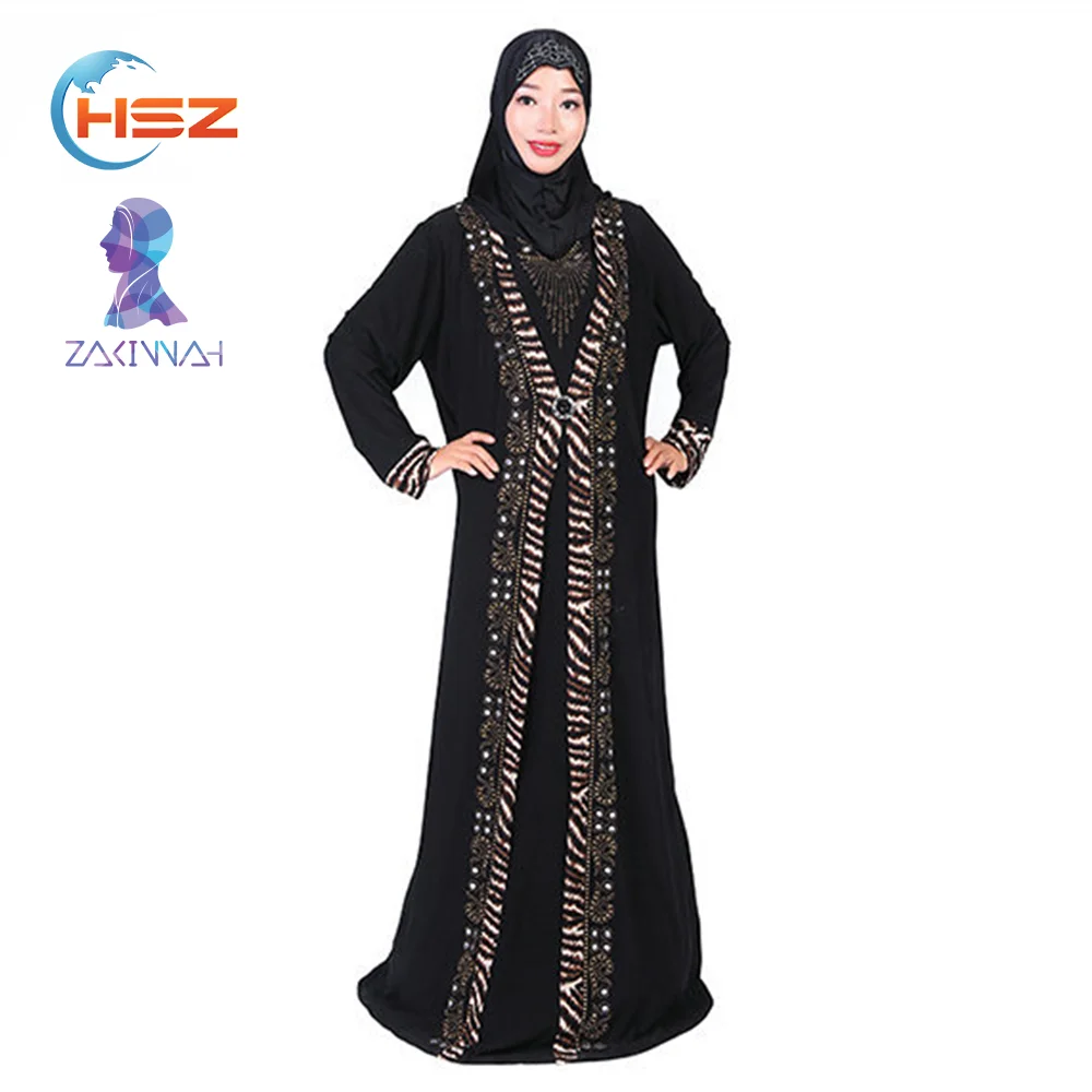 
Zakiyyah HY-7901 Traditional African Arabic Thobe Women Clothing Muslim Girl Abaya Islamic Ladies Dress Kaftan Caftan Burqa 
