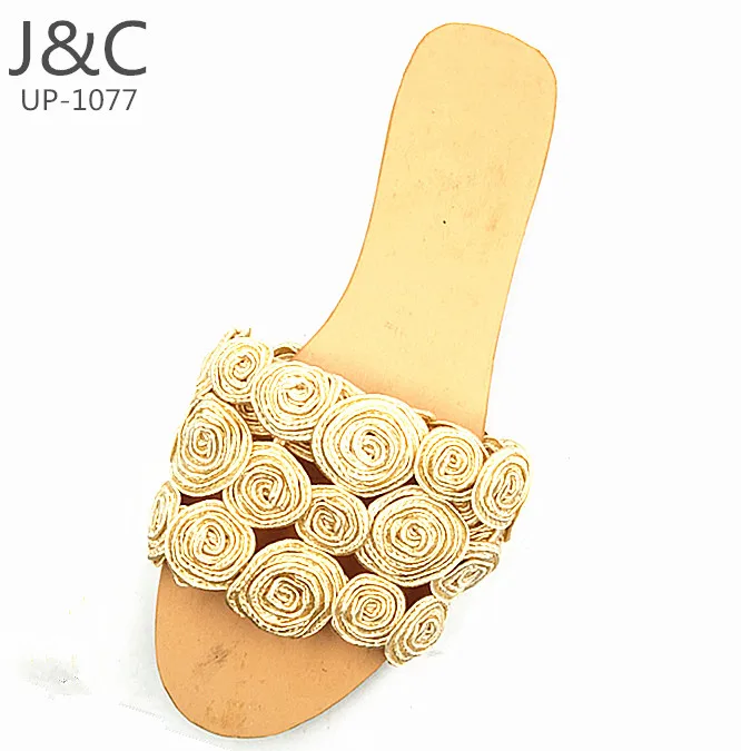 
Europe and America literary fresh ladies sandals upper 