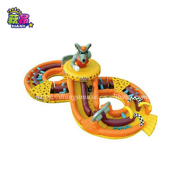 Factory direct sales Lowest Price inflatable mini golf course for sale customized obstacle Customized