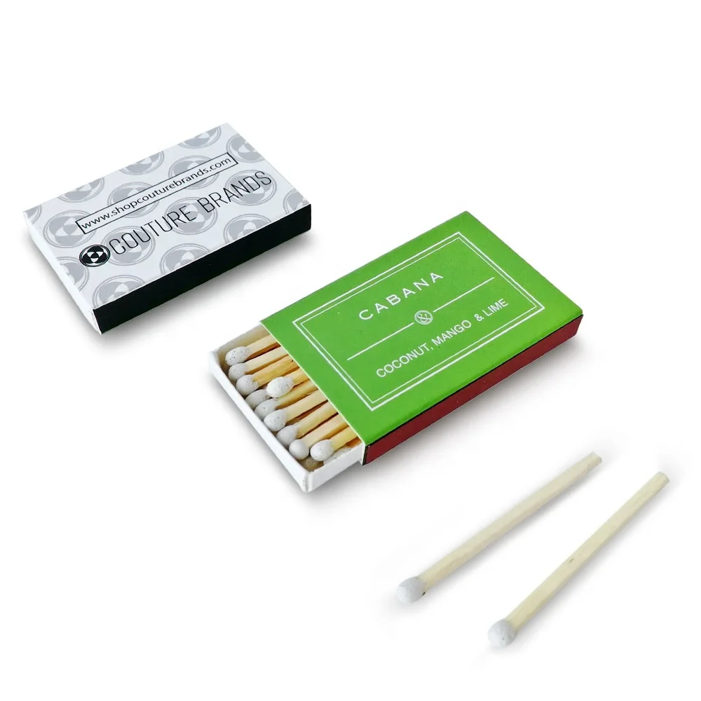 
Custom Good Quality Match Box Match Logo Printing Safety Matches Matchbox with Wooden 