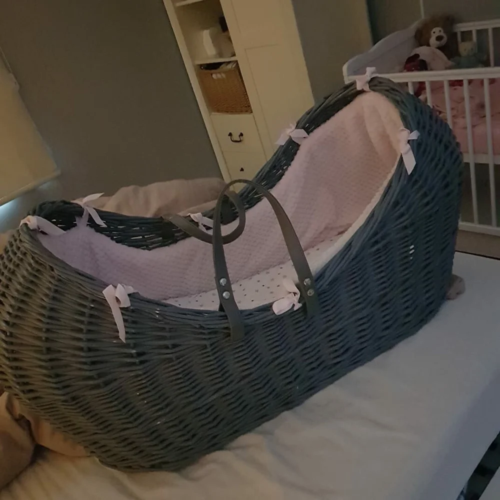 
HOT 100%handmade Natural baby sleeping baskets 