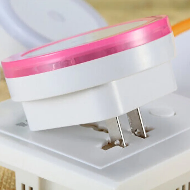 Square shape Homelight 0.5W LED Night Light Lamp with Dusk to Dawn Sensor, for Baby Kids Room