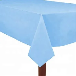 Rectangular Heavy Duty Table Cover Red And White Checkered Design Premium Plastic Tablecloth Plastic Table Cover