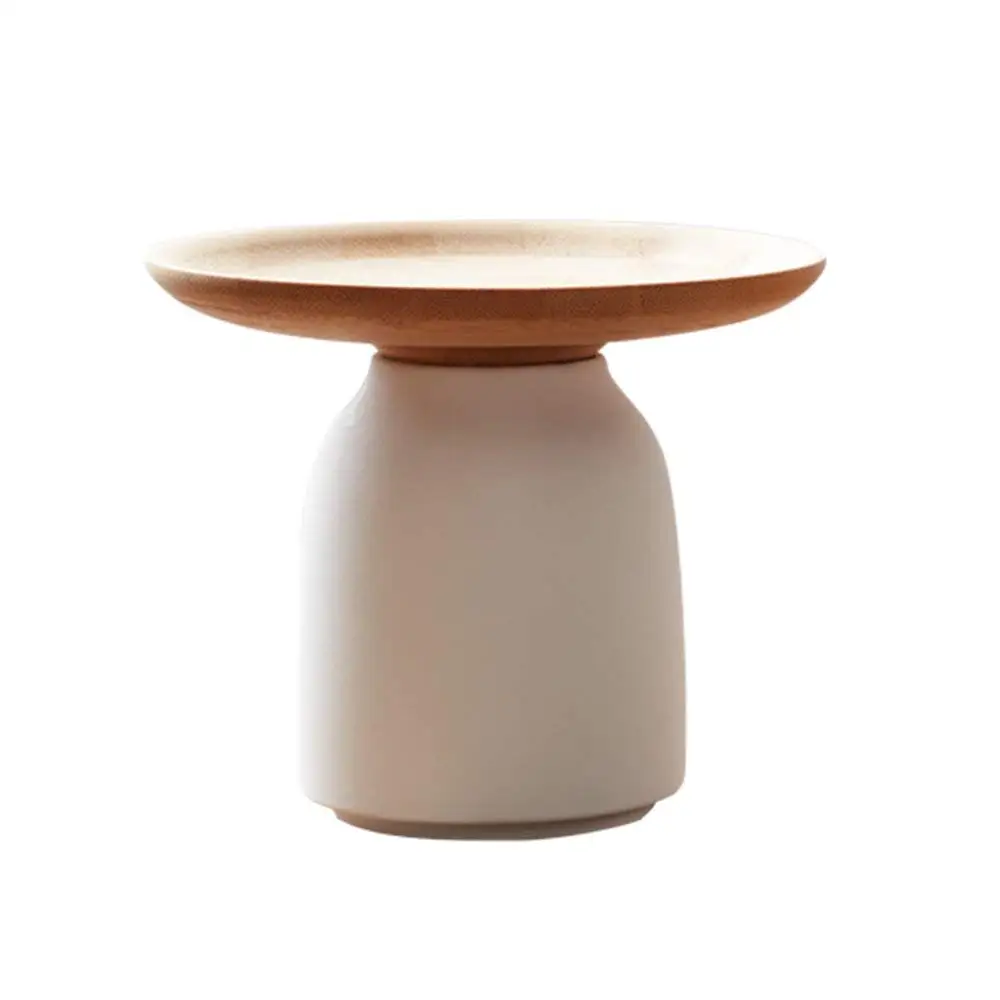 Ceramic Jar with Lid Food Storage Serving Plates Tight Seal Home Decoration