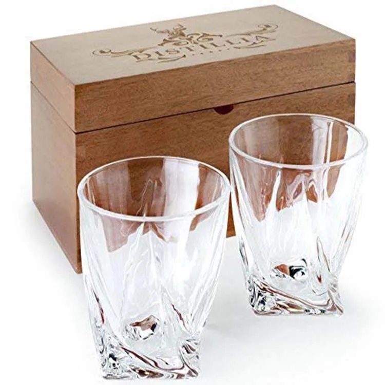 Whiskey Gift Set Water Down Your Whisky of 9 Rocks Stones Ice Cubes Reusable in Exclusive Wooden box