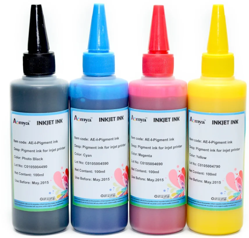 premium 4 colors pigment ink for Epn WorkForce Pro WF-3720DWF