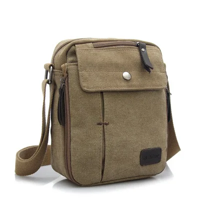 Big Capacity Vintage Mens Canvas Messenger Shoulder Bag