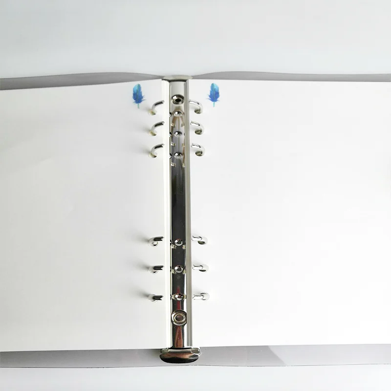 Love note dairy 2019 clear cover 6 ring kawaii stationery notebook travel journal