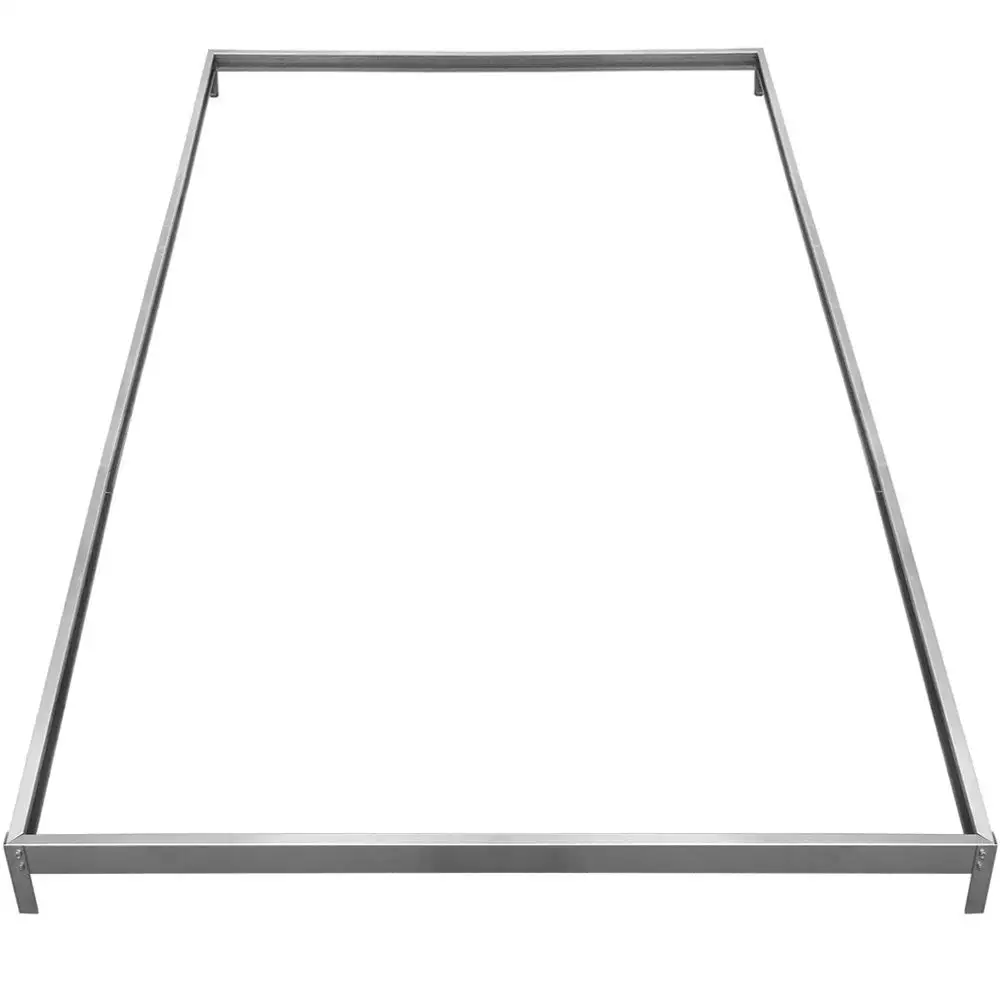 Aluminum Garden Greenhouse 190x190cm With Steel Base