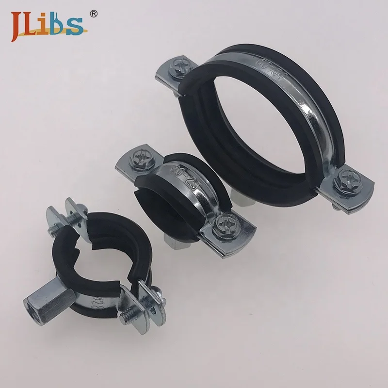 
Flexible Waste Pipe Clamp Round Pipe Clamps M8 pipe clip 