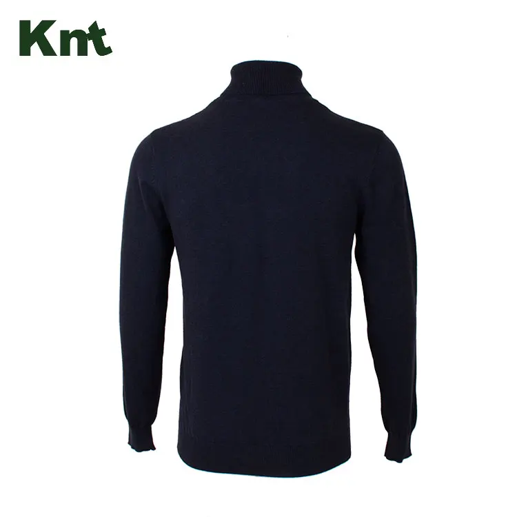 Best quality wholesale computer knitted korean men turtleneck sweater