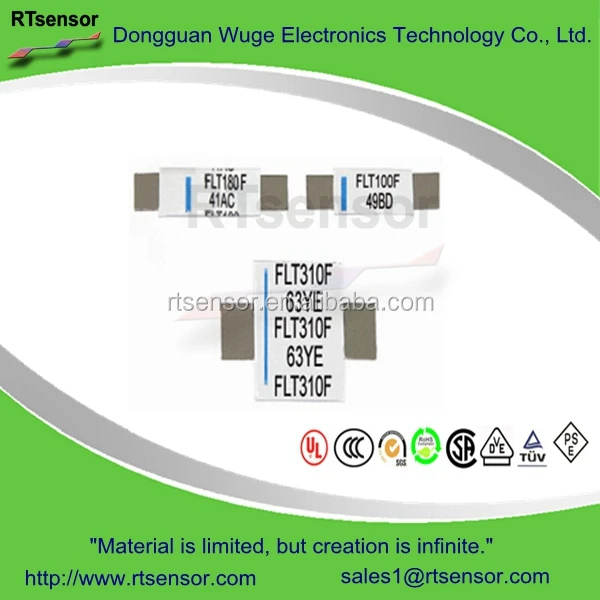 RoHS Compliant Lead Free Available Battery Resettable Fuse PPTC PTC Thermistor FSR175F 1.75A 15V 100A 1.5W