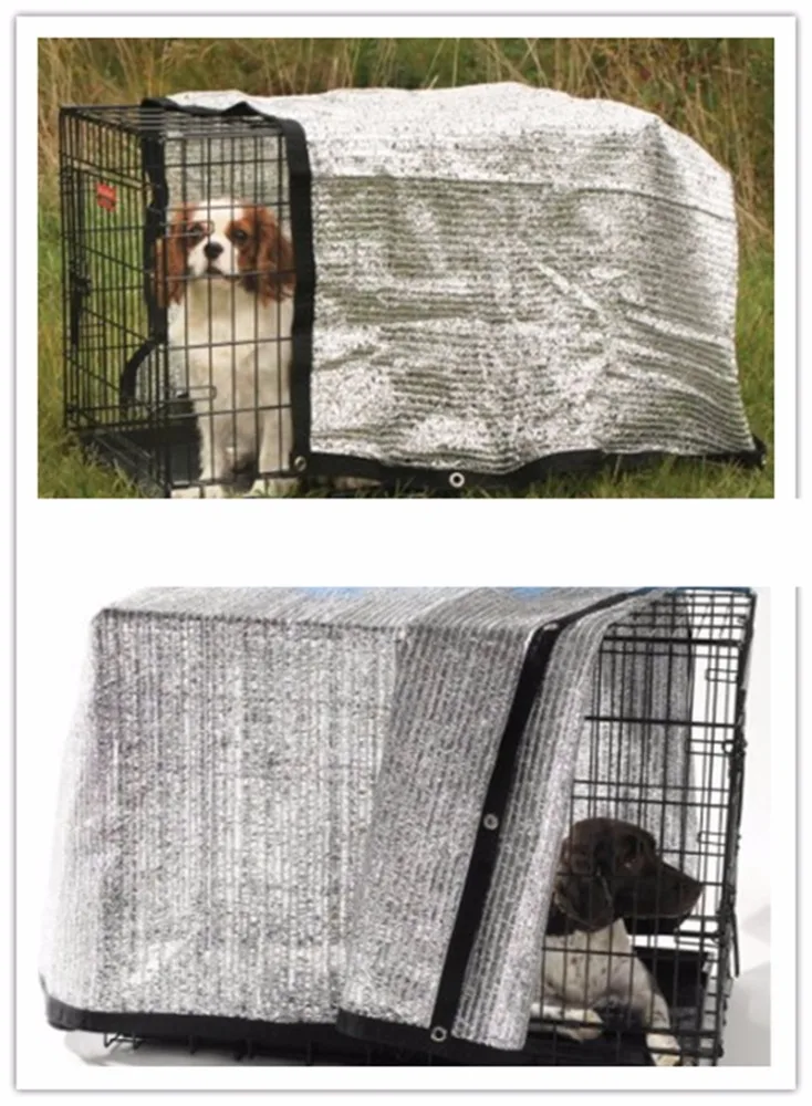 aluminum shade and reflective silver sun shade net