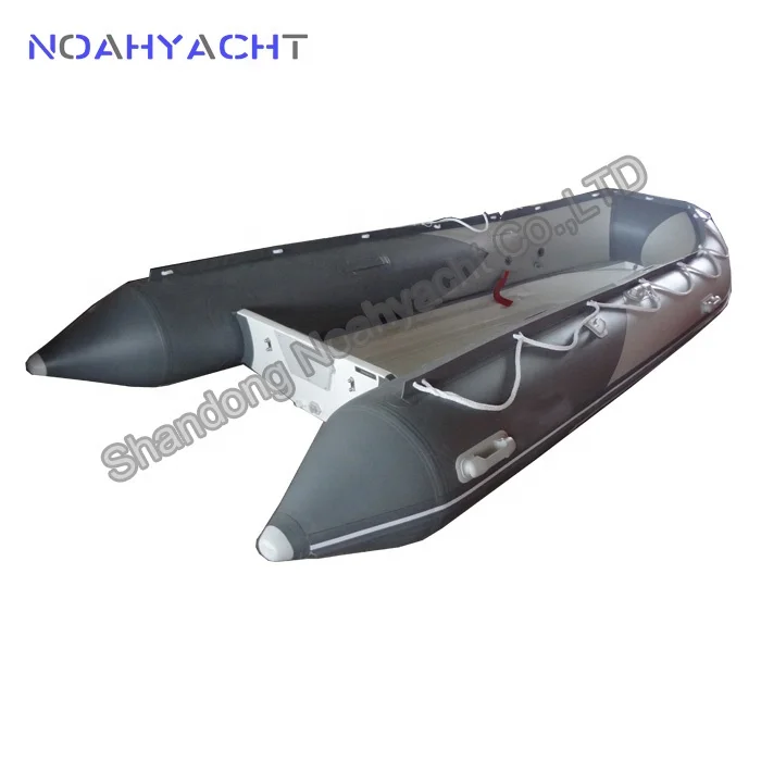 orca hypalon semi rigid fiberglass v hull rib inflatable boat
