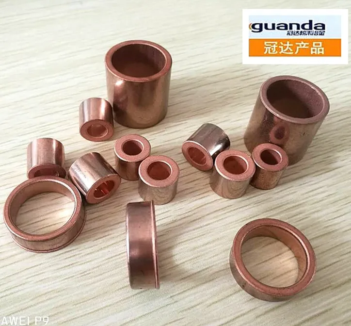 powder metallurgy sintered Copper and iron bushings