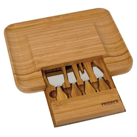 Bamboo charcuterie Board Set  Cheese Board with Knife Set Best for Wedding Housewarming Gift Cheese Board Set