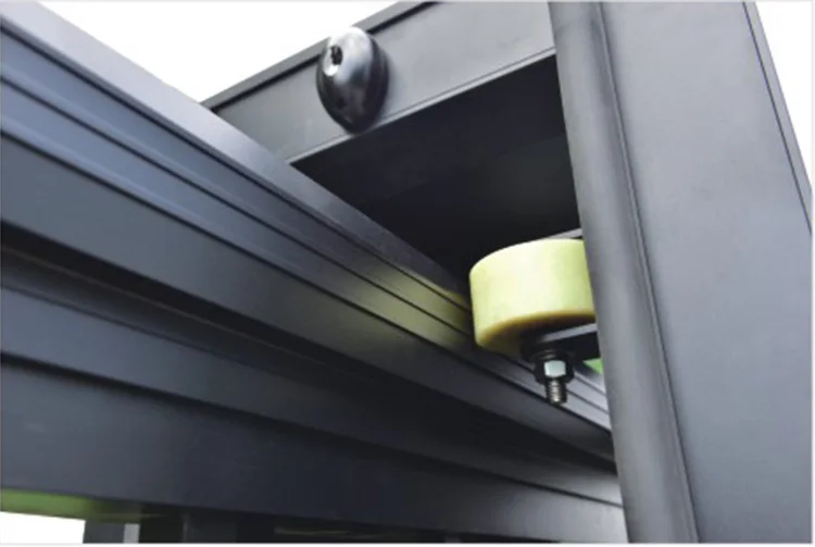 2011 new design electric automatic suspension sliding gate