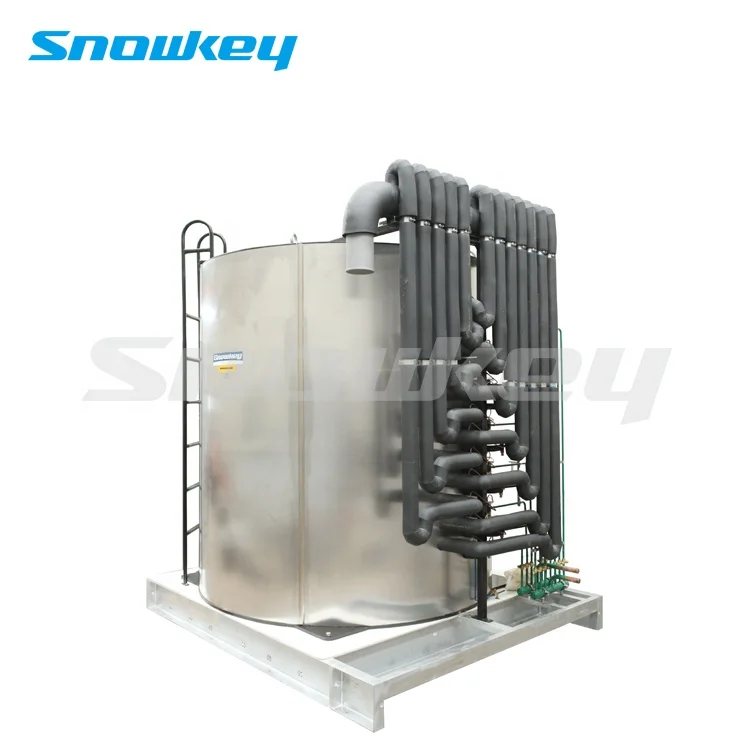 
Snowkey Salt Sea Water 25 ton Flake Ice Machine For Ice Plant 