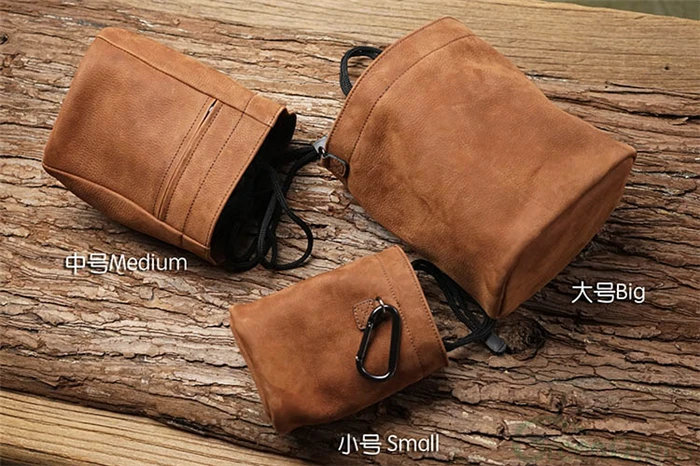 Wholesale handmade vintage High Quality camera case, dslr camera bag, camera lens case
