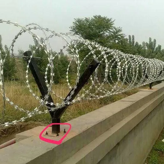 Китайская высокобезопасная колючая проволока hebei для ограждения с