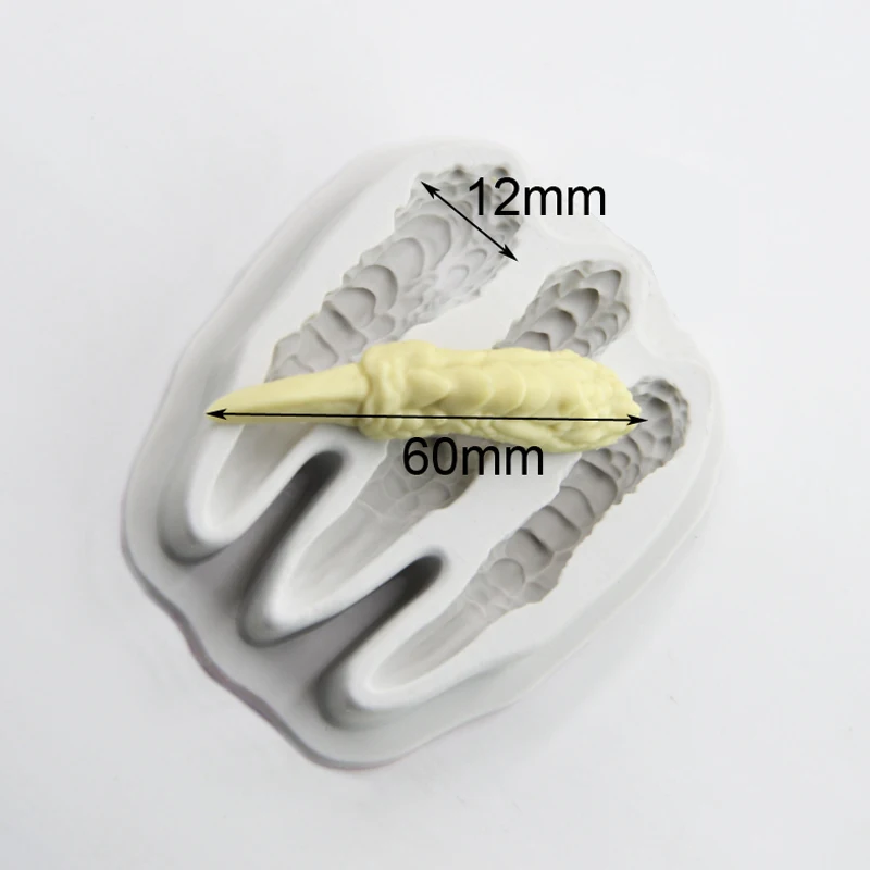 Gumpastes Mold silicone Skin Claws Dragon Eye mold for cake decorating tools