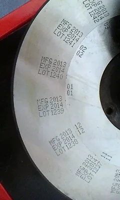 Печатная машина с номером партии бутылок для печати партии/Срок годности/номер партии