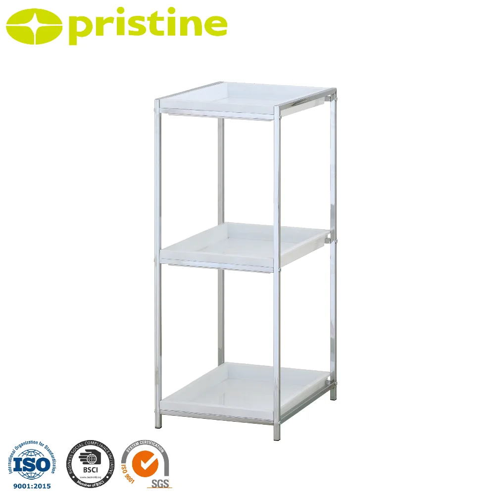 SALE eBay shopee MIT household storage SALE eBay wholesale Taiwan household furniture 3 tier metal bathroom shelving rack