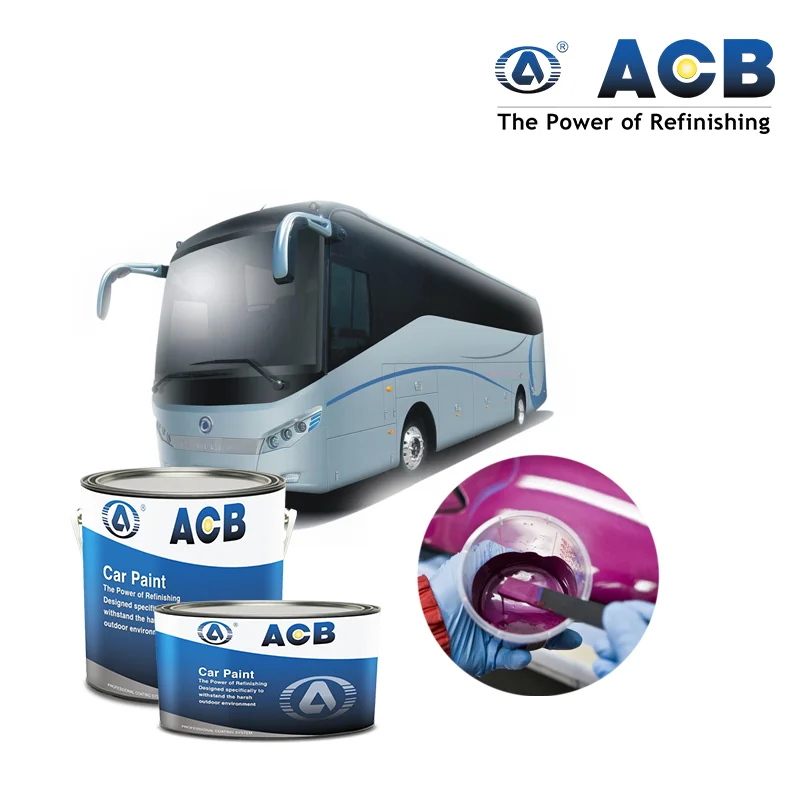 
1K silver auto base car paint 