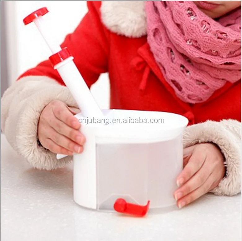 High quality remover cherry corer / plastic grape corer with container / kitchen gadget cherry pitter