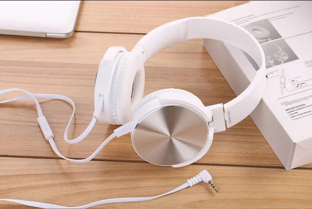 New High quality Wholesale metal  T-450 Wired earphone bass Headset Stereo sound Headphone Sports Headphone with Mic