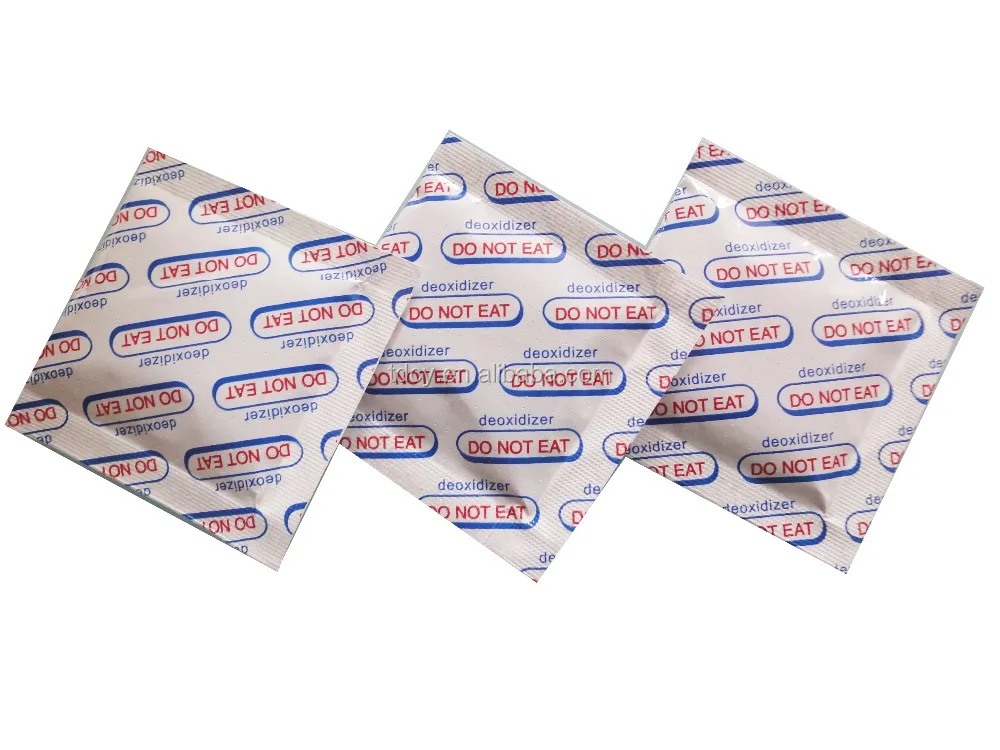 oxygen absorber for food deoxidizing agent