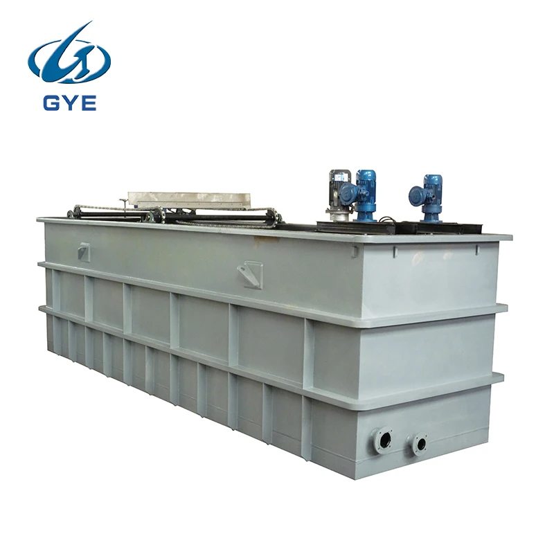 Флотация растворенным воздухом для промышленной очистки сточных вод и истонченного осадка, а также биообработка