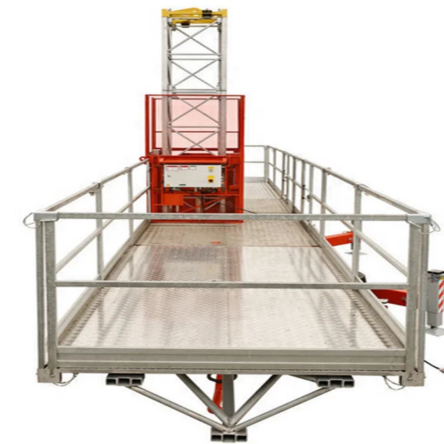 hot sale mast climbing work platform with 700mm*700mm*1508mm mast type