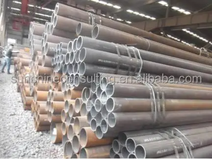 seamless steel pipes construction building material quality control pre-shipment inspection in liaocheng jinan China