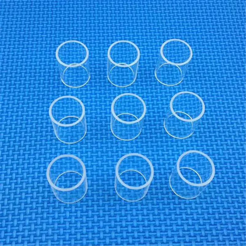 Large Diameter High Purity Quartz Tube With Flange