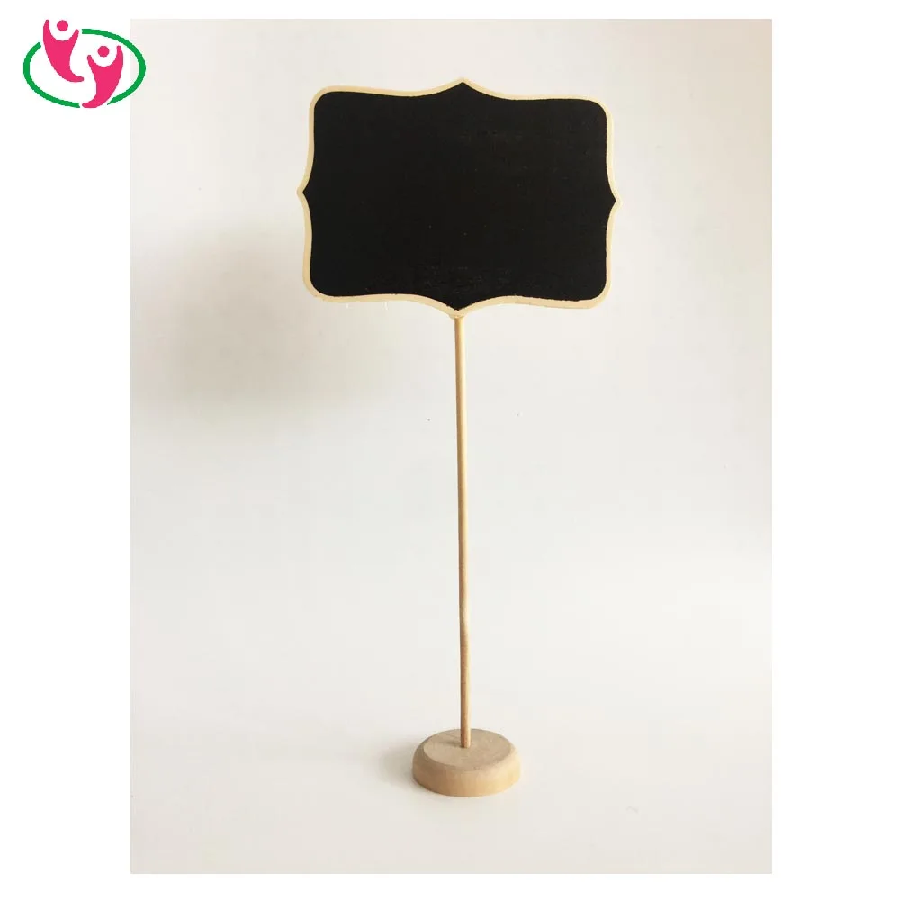 Hot selling Quality Fancy Designed Desktop Chalkboard with Stand