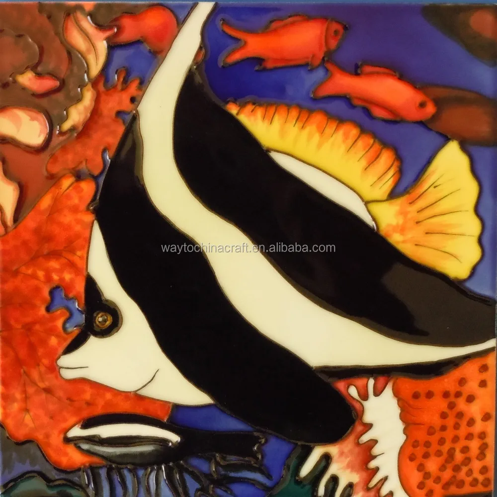 Новинка и удивительная Сувенирная керамическая плитка с ручной росписью